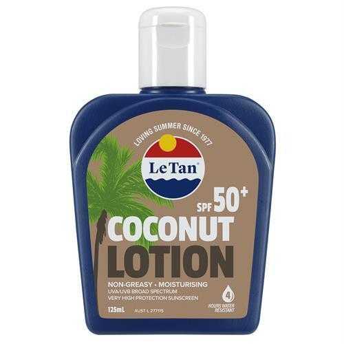 Coconut SPF50+ Sunscreen Lotion - 125ml