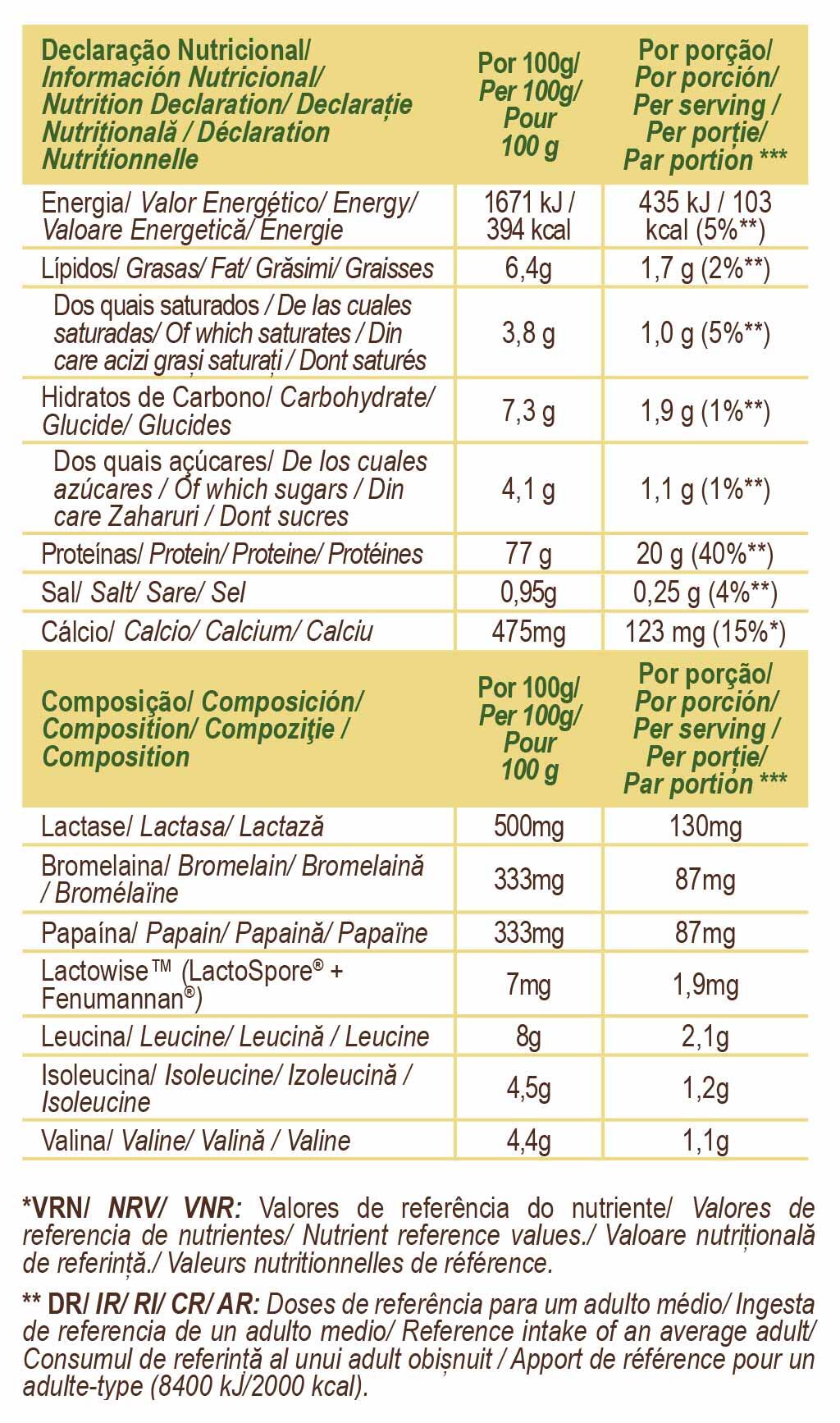 PROTEÍNA DE SORO ISOLADA TOTAL WHEY BAUNILHA - 260 G 2/2