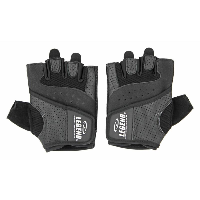 Legend Fitness Gants Cuir Édition Spéciale Noir