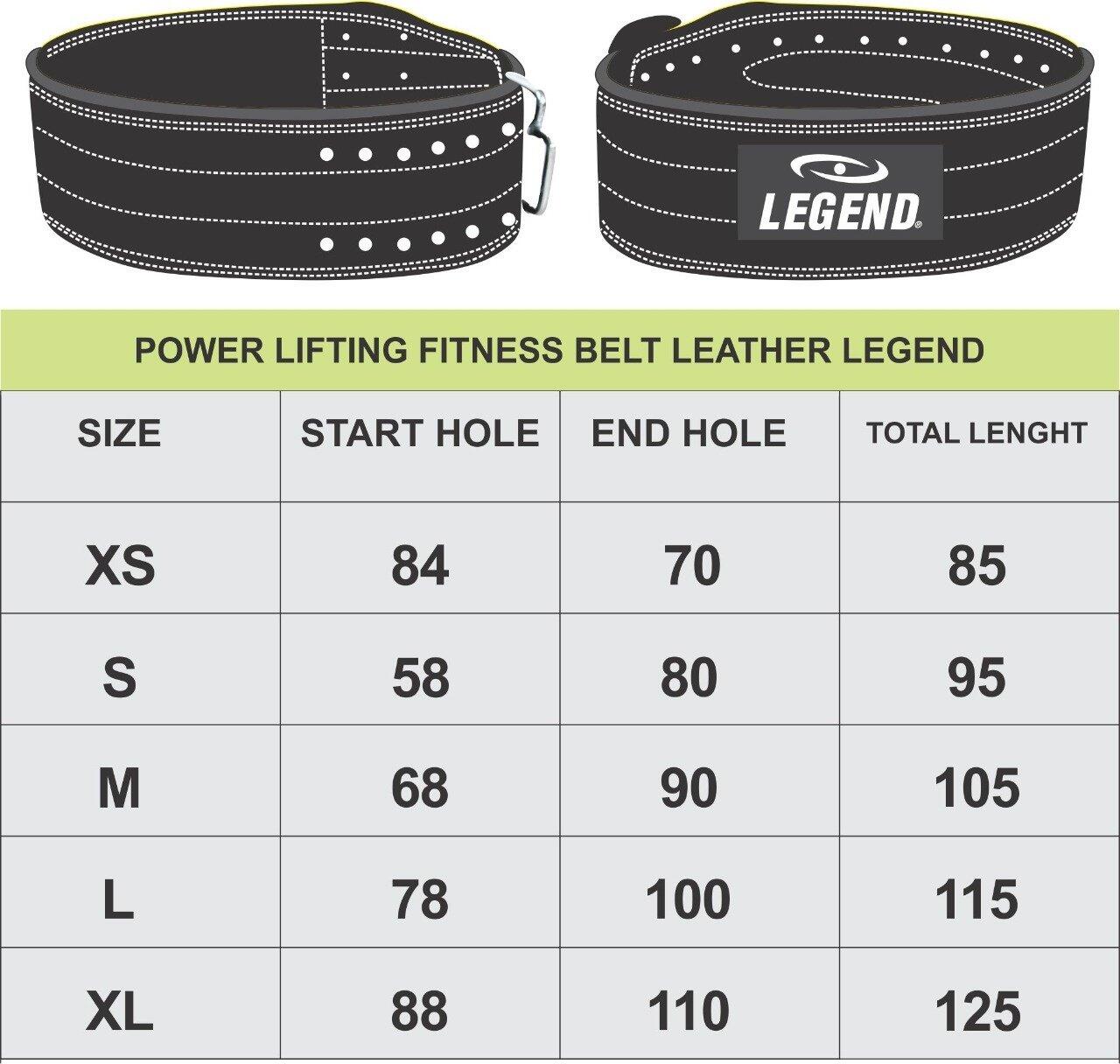 PowerLifting Belt Heren/Dames Zwart Suede Leer 2/5