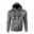 Hoodie Kids/Volwassenen Grijs SlimFit Polyester Fitness en Hardlopen