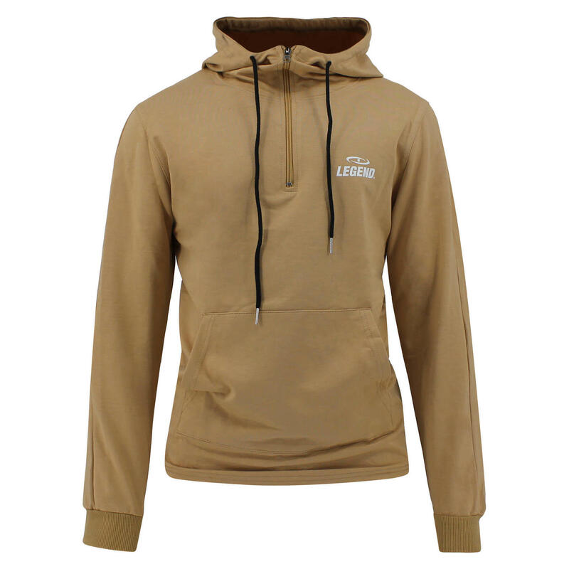 Hoodie dames/heren fashionable Khaki Fitness en Hardlopen