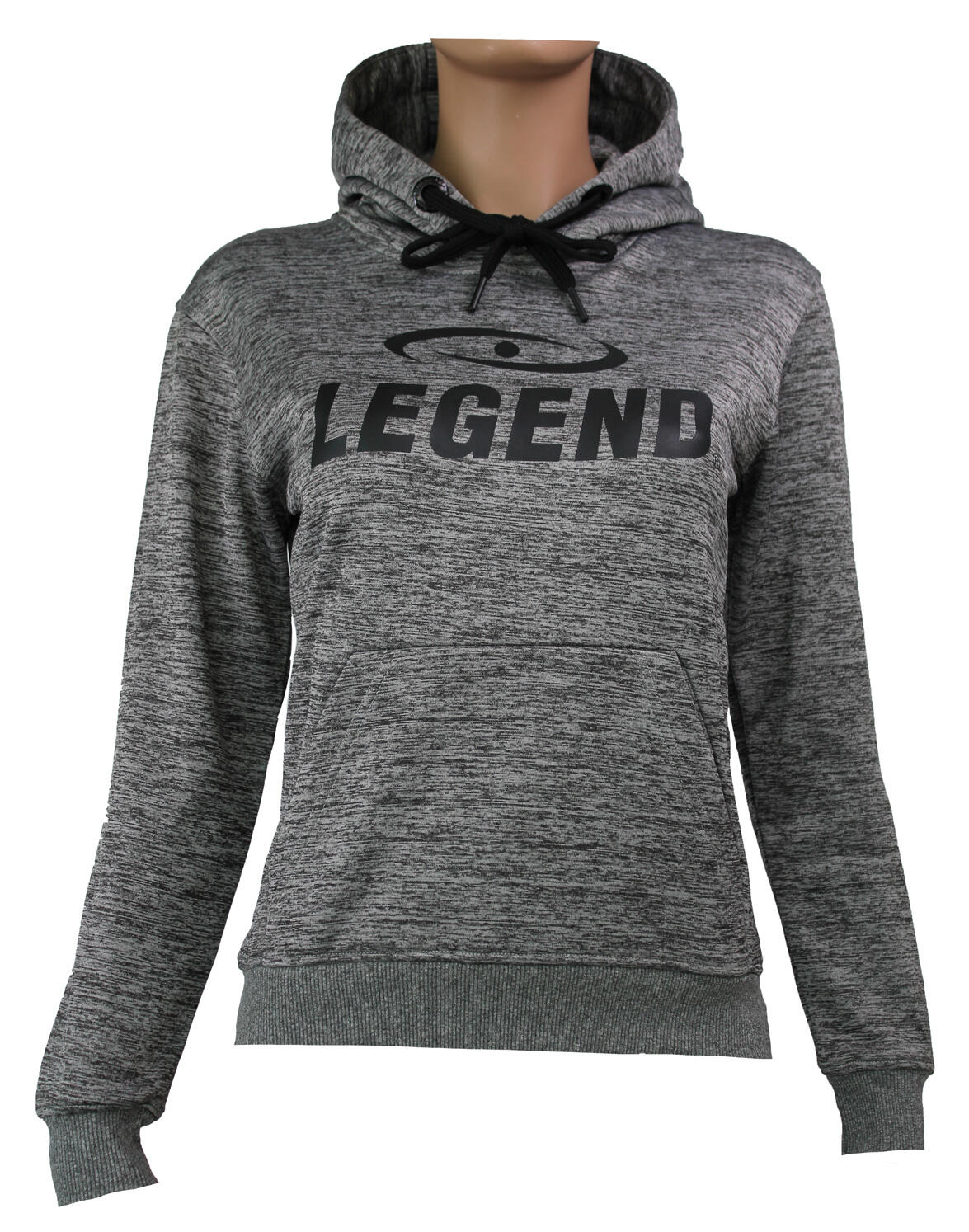 Hoodie Kids/Volwassenen Grijs SlimFit Polyester Fitness en Hardlopen 5/5