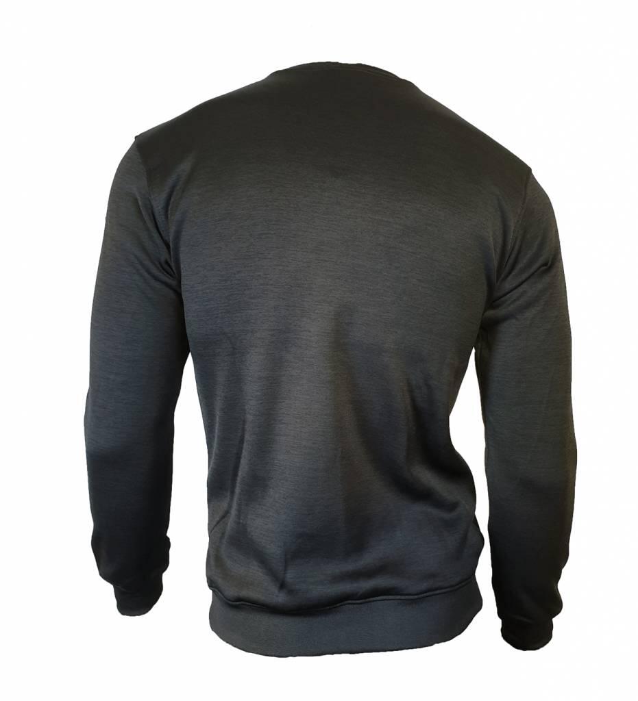 Sweater Kids/Volwassenen Zwart SlimFit Polyester Fitness en Hardlopen 5/5