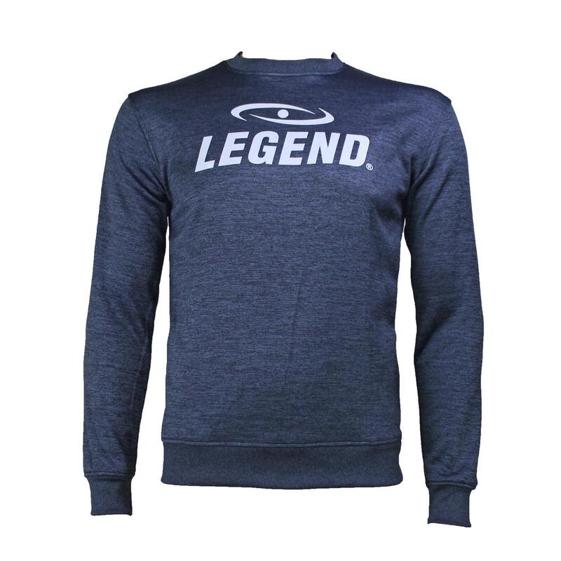 Trui/sweater dames/heren SlimFit Design Legend  Navy Blauw Fitness en Hardlopen