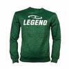 Sweater Kids/Volwassenen Groen SlimFit Polyester Fitness en Hardlopen