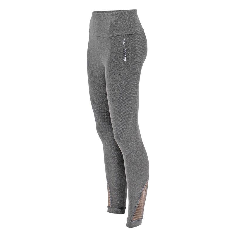 Sportlegging Mesh Grey - Verschillende maten - Gemaakt van Dry-fit materiaal op