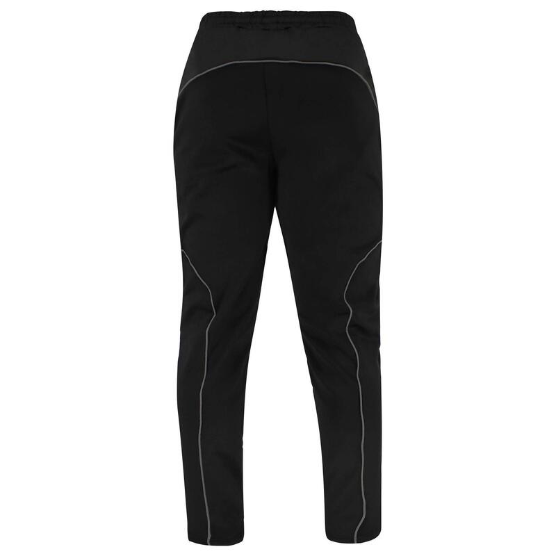 Pantalon d'entraînement femmes/hommes reflètent noir