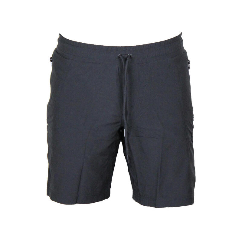 Korte broek/short Legend met rits vakken Zwart Fitness en Hardlopen