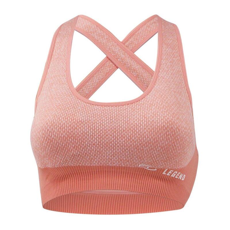 Brassière de sport Crossback rose