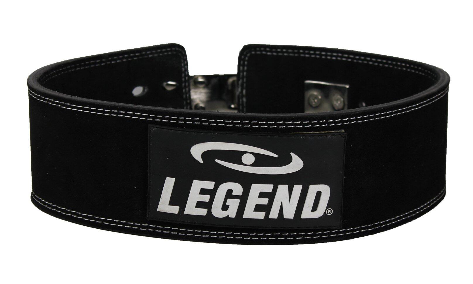 PowerLifting Belt Lever Heren/Dames Zwart Leer 4/5