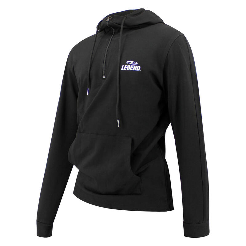 Hoodie dames/heren fashionable Zwart Fitness en Hardlopen