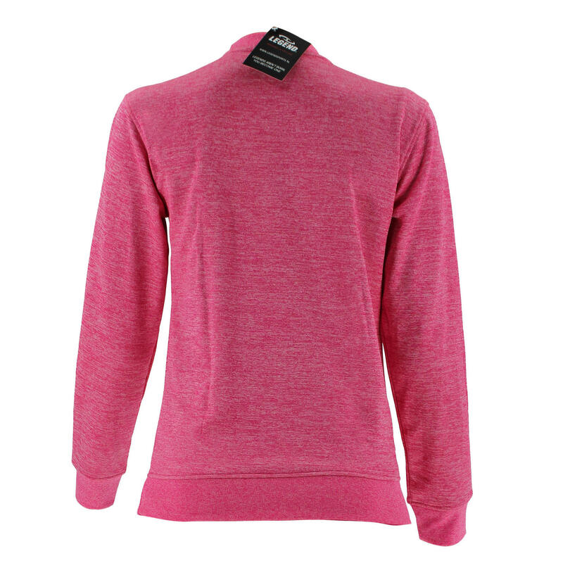 Trui/sweater dames/heren SlimFit Design Legend Roze Fitness en Hardlopen