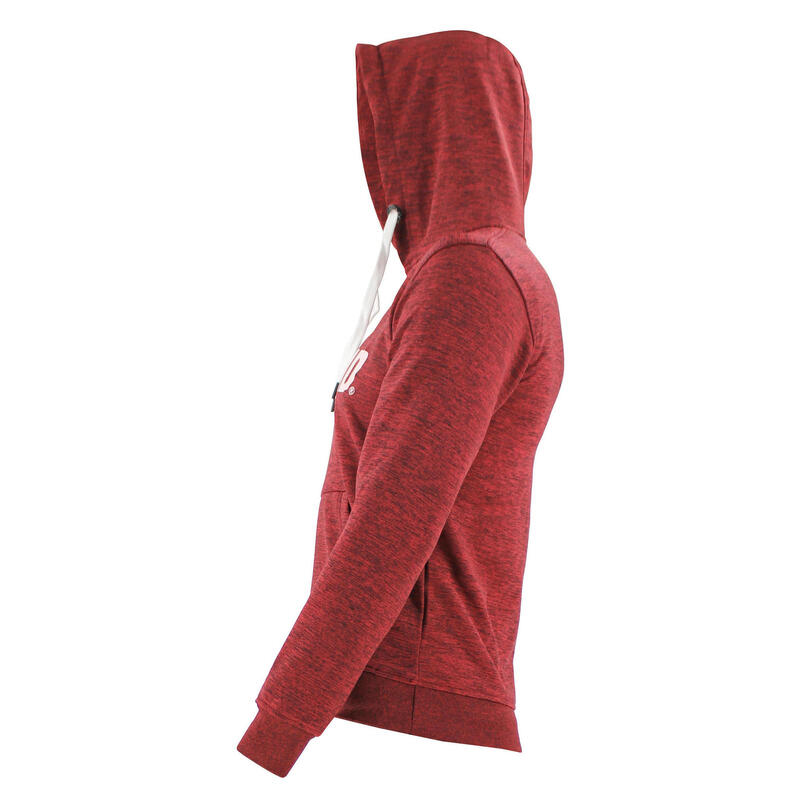 Hoodie dames/heren trendy Legend design Rood Fitness en Hardlopen