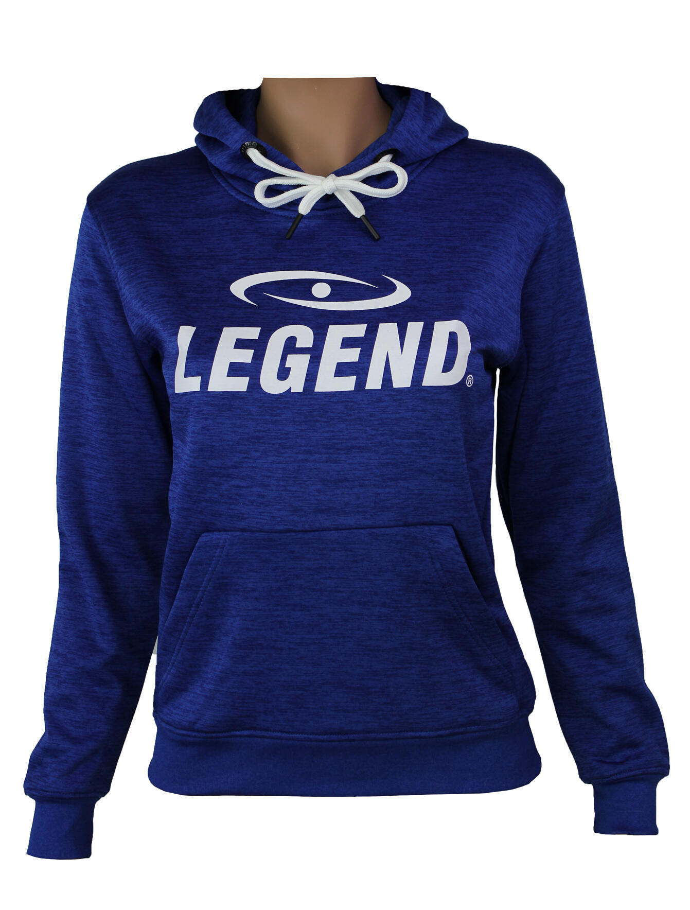 Hoodie Kids/Volwassenen Blauw SlimFit Polyester Fitness en Hardlopen 5/5