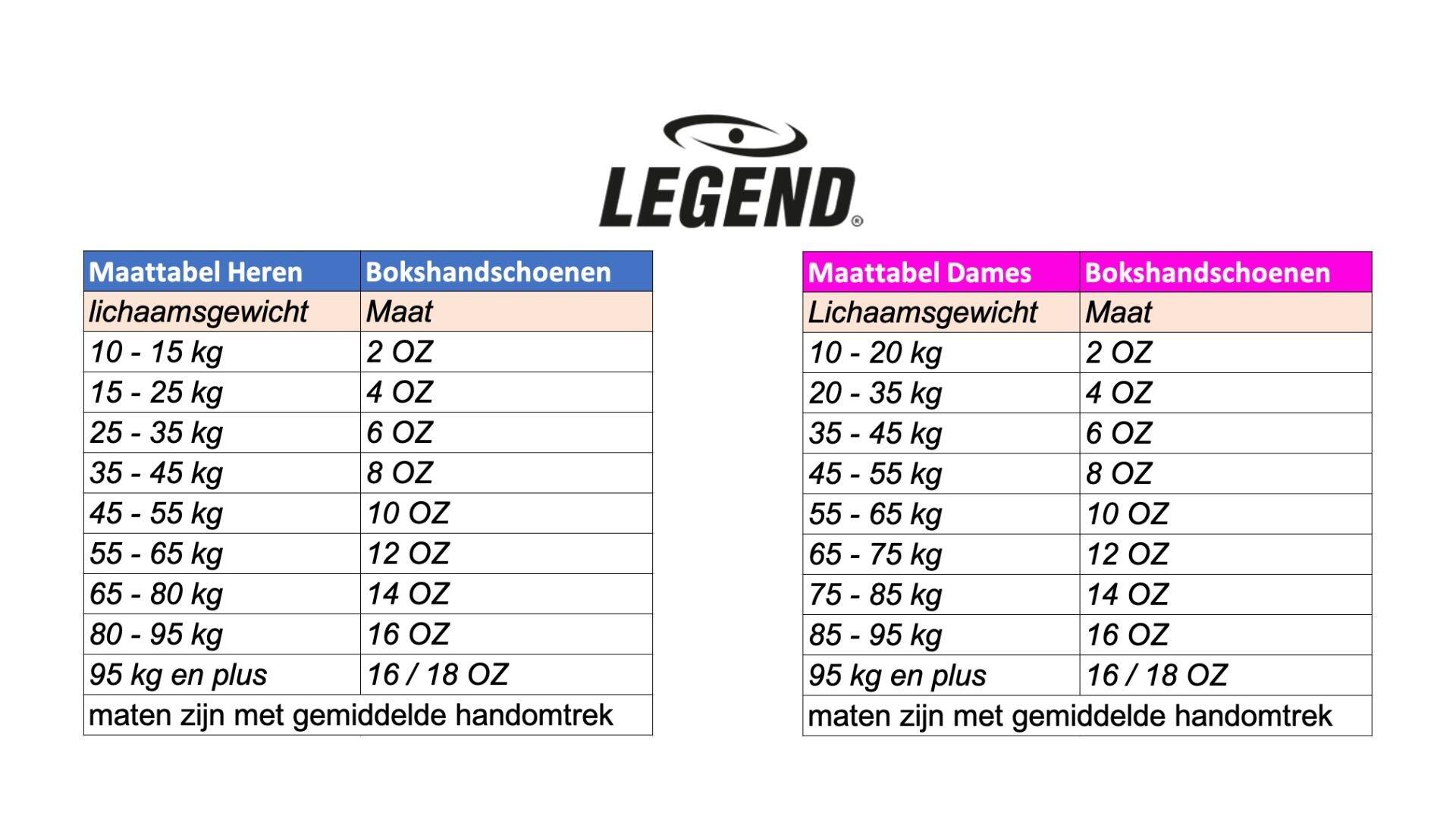 Bokshandschoenen Legend Power Heren/Dames White Gold 1/5