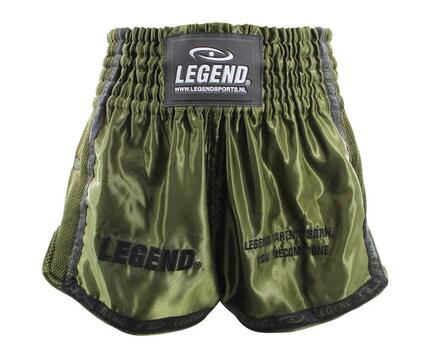 Kickboxing Shorts Vert Armée Enfants/Adultes