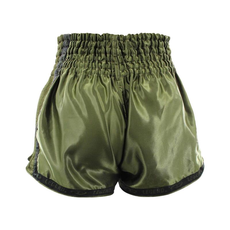 Kickboxing Shorts Vert Armée Enfants/Adultes