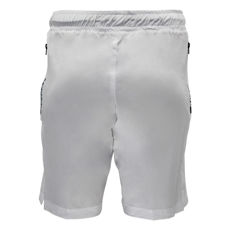 Short/short Legend avec poches zippées Blanc mat