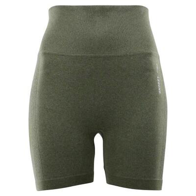 Korte broek dames pro olijf groen
