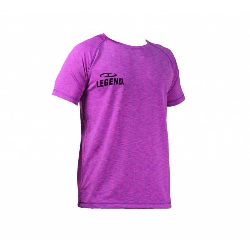 Sportshirt Meisjes/Dames Paars Melange DriFit