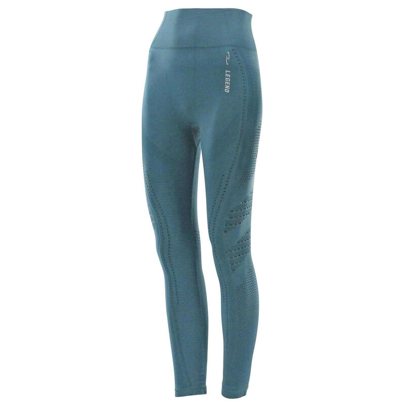 Sport Legging Steel Blue - Verschillende maten - Gemaakt van Dry-fit materiaal