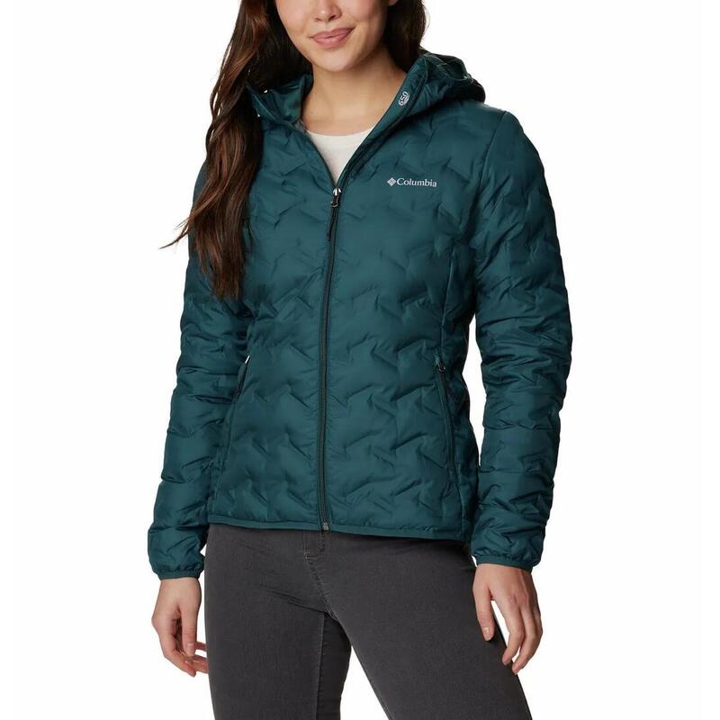 Kurtka Turystyczna Puchowa Damska Columbia Delta Ridge Down Hooded Jacket