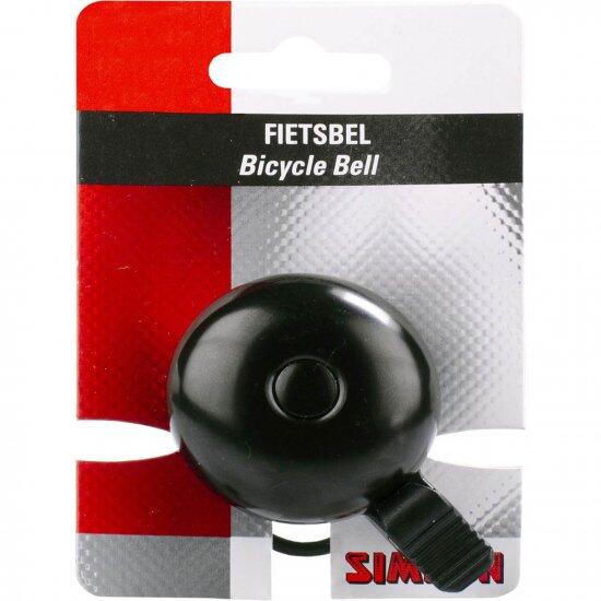 Cloche de vélo Simson Race noire avec attache élastique 4/5