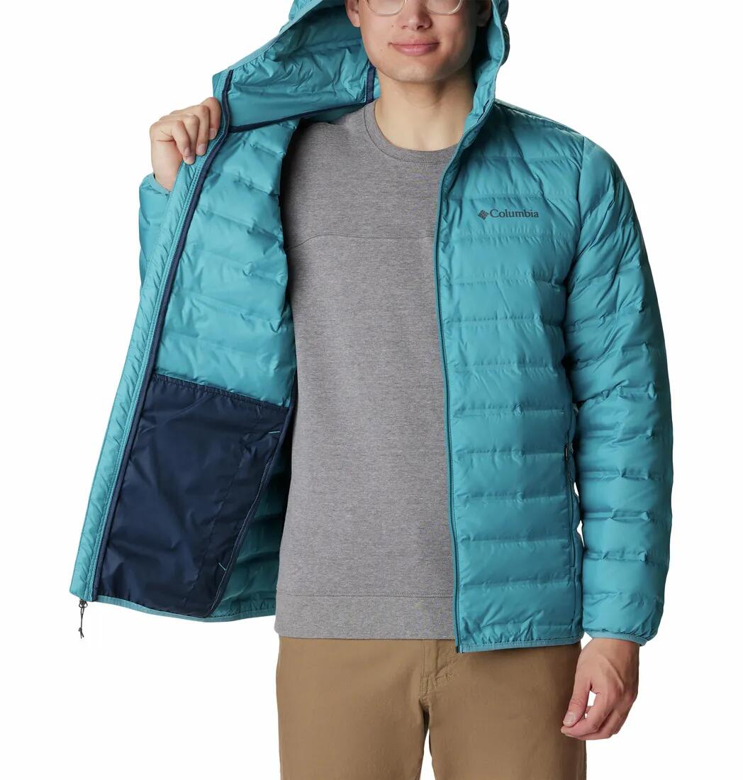 Kurtka Turystyczna Puchowa Męska Columbia Lake 22 Down Hooded Jacket 5/7