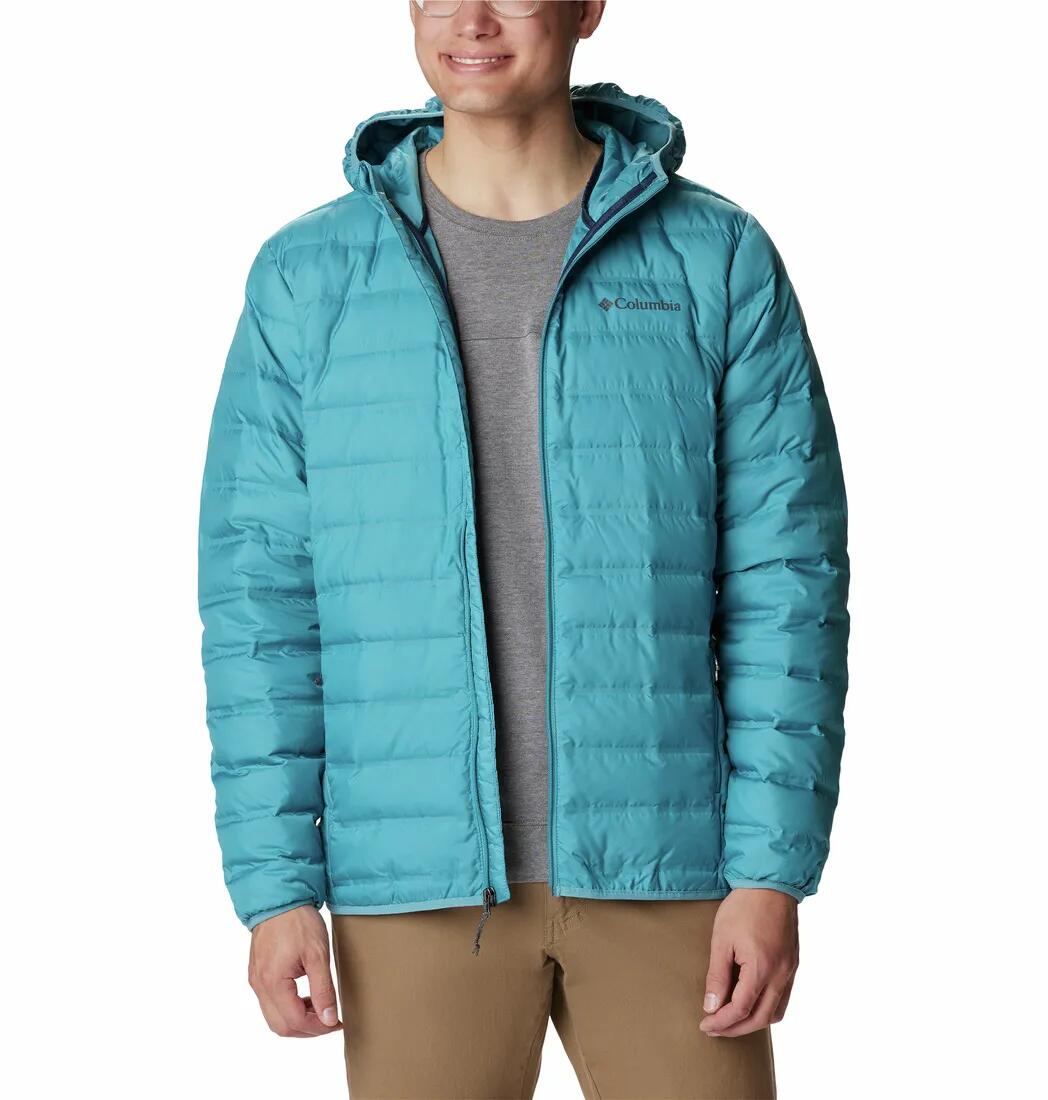 Kurtka Turystyczna Puchowa Męska Columbia Lake 22 Down Hooded Jacket 4/7