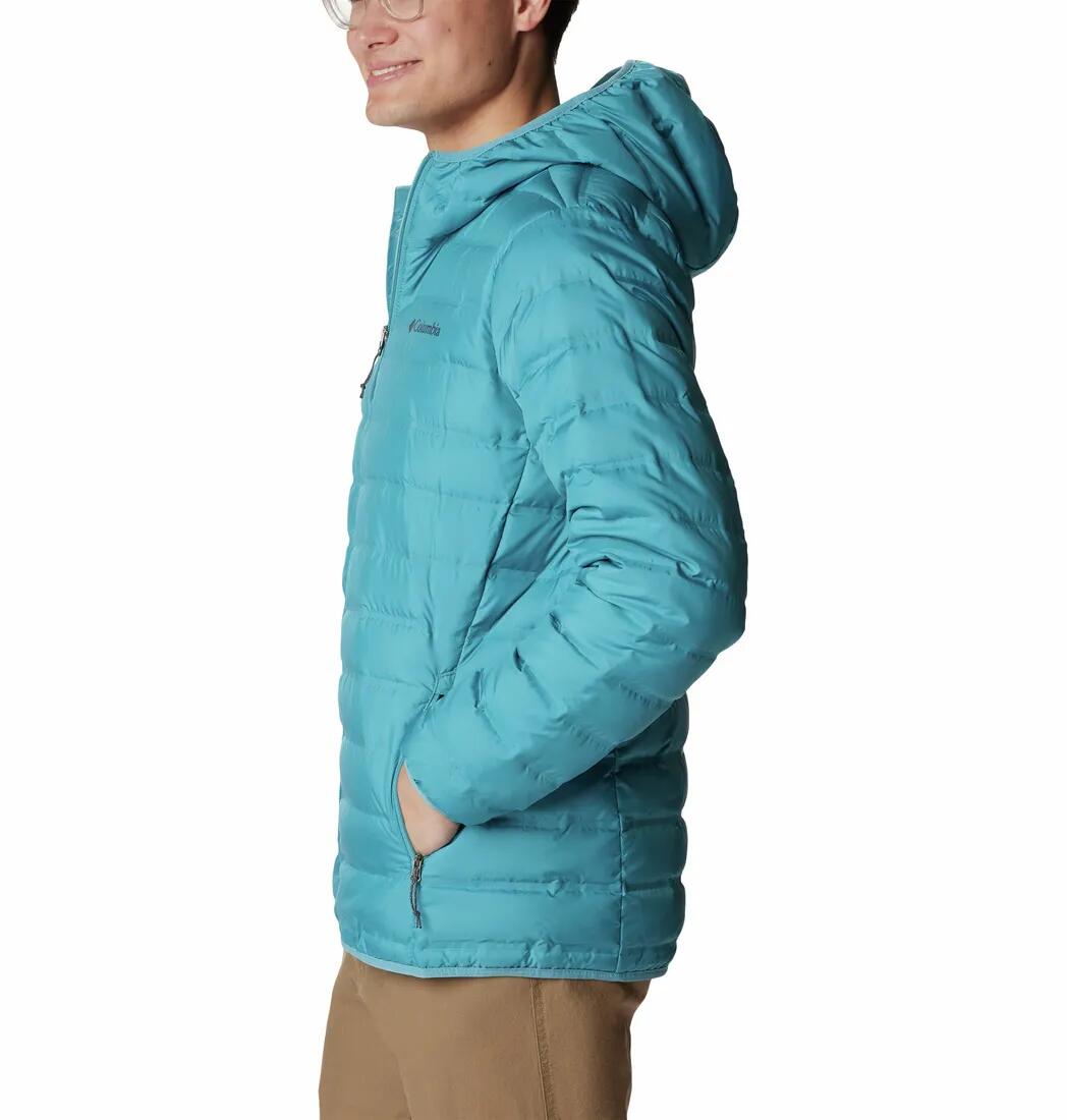Kurtka Turystyczna Puchowa Męska Columbia Lake 22 Down Hooded Jacket 3/7