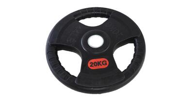 2x 20 kg olympische halterschijven 50mm