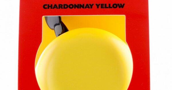 Dzwonek Rowerowy Ding Dong Chardonnay Yellow 80 Mm - Żółty Matowy