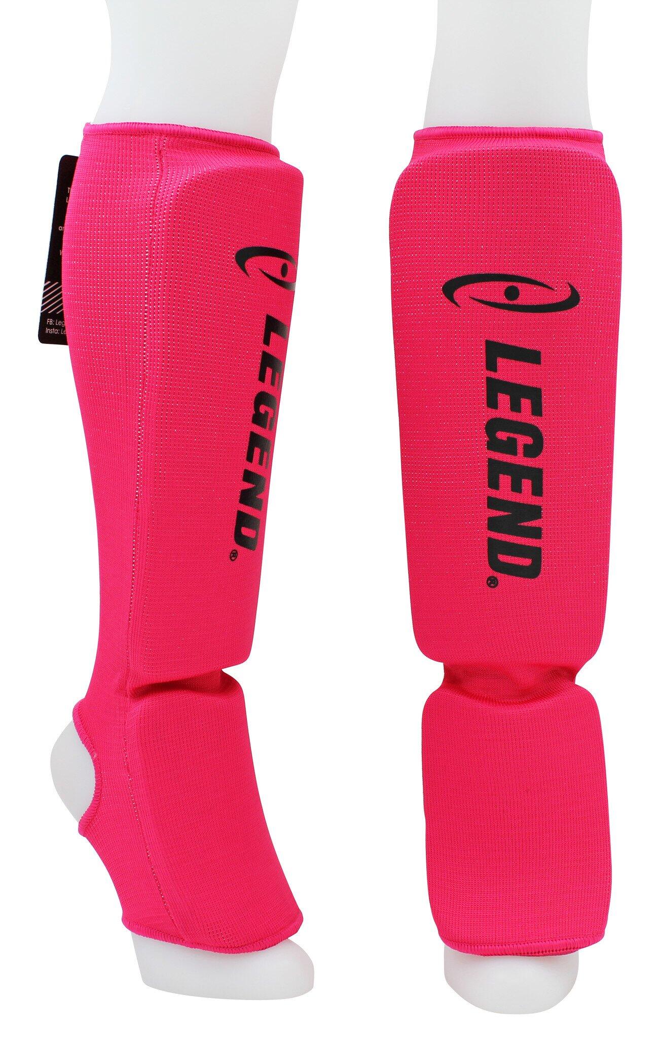 Scheenbeschermers Legend Easy Meisjes/Dames Roze Elastisch 1/5