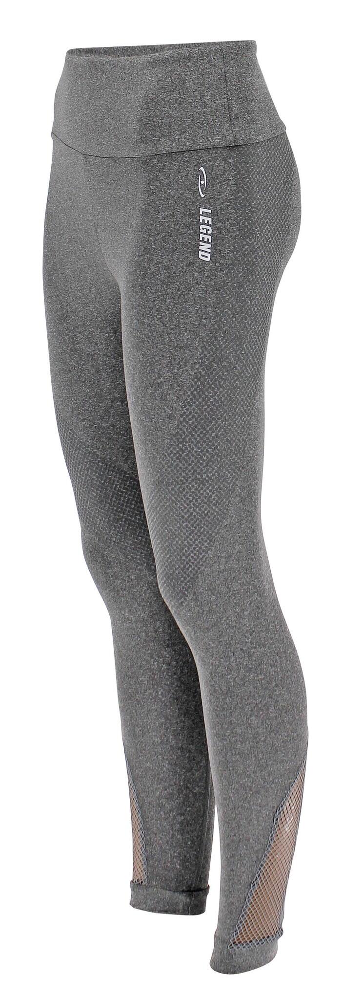 Sportlegging Mesh Grey 3/4