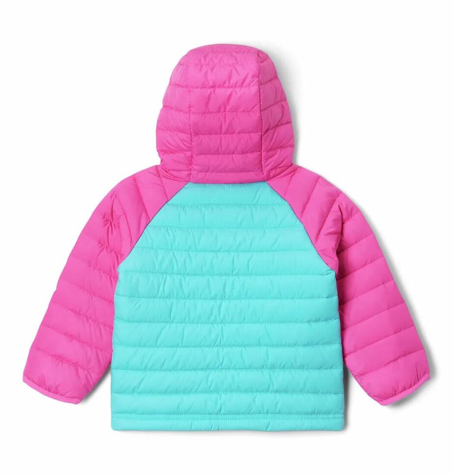 Kurtka Turystyczna Puchowa Dziecięca Columbia Powder Lite Boys Hooded Jacket