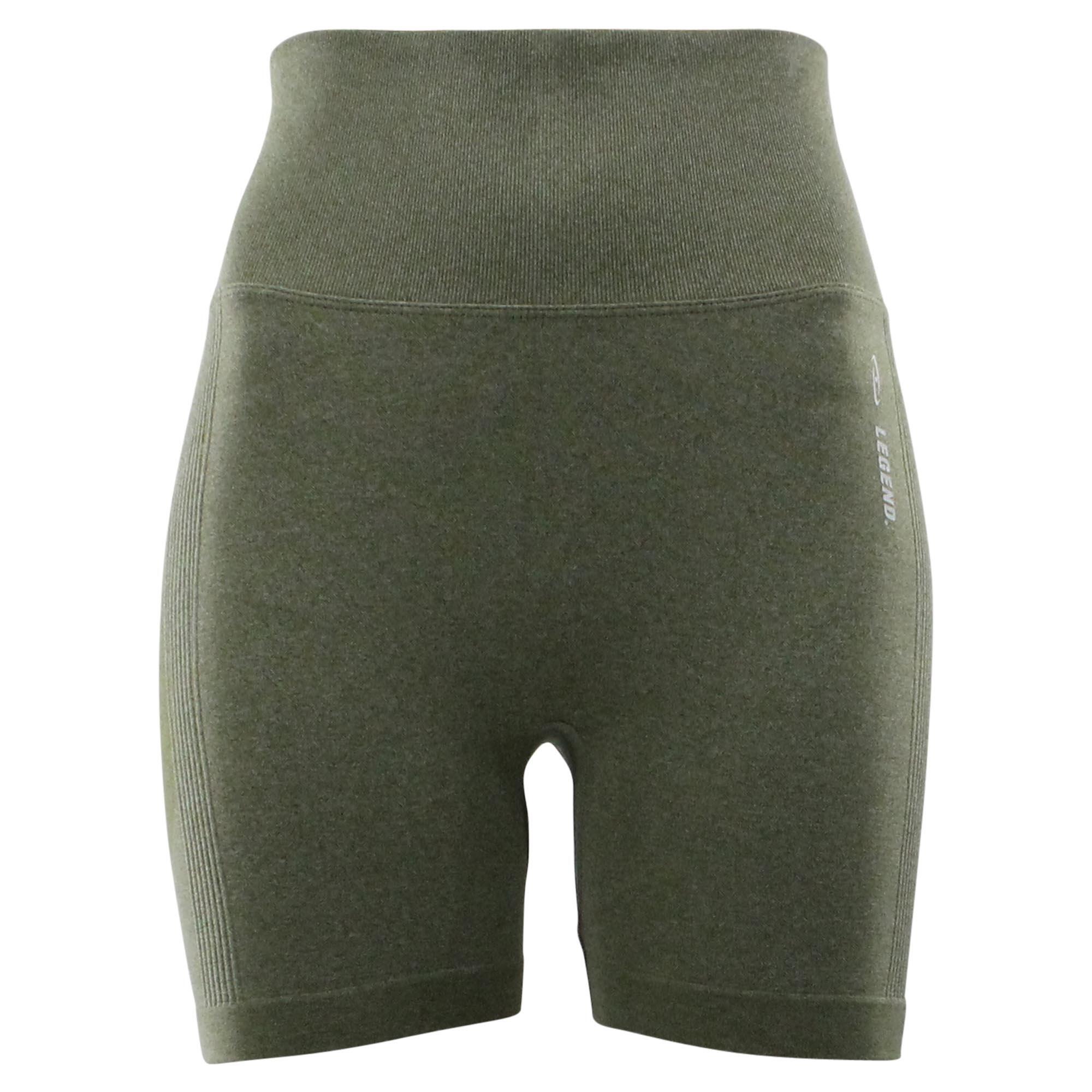 LEGEND SPORTS Korte Broek Dames PRO Olijf Groen