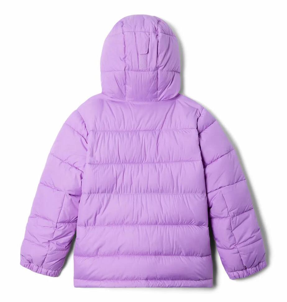Kurtka Turystyczna Puchowa Dziecięca Columbia Pike Lake II Hooded Jacket