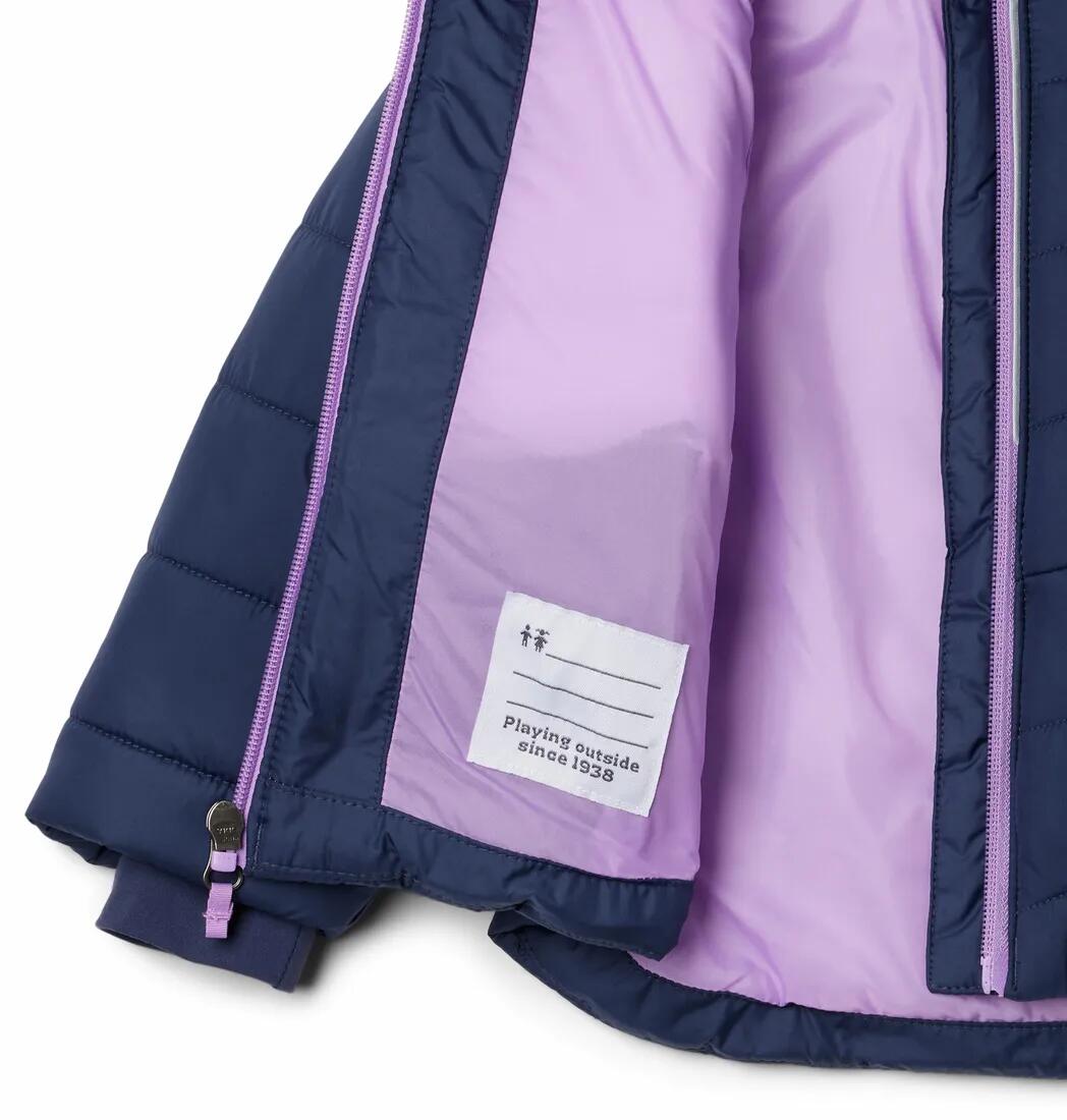 Kurtka Turystyczna Puchowa Dziecięca Columbia Katelyn Crest II Hooded Jacket 3/4