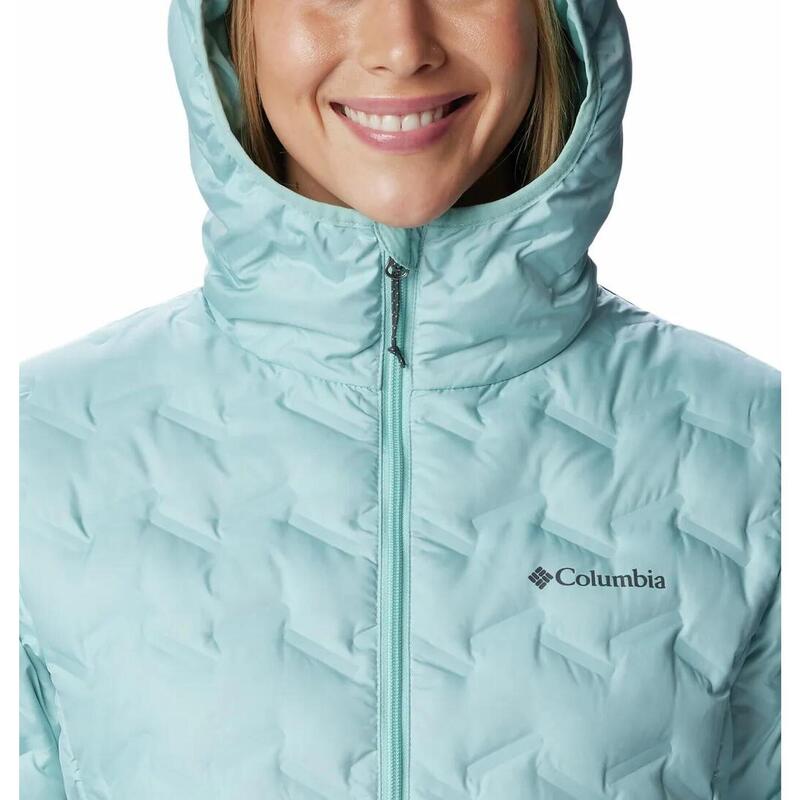 Kurtka Turystyczna Puchowa Damska Columbia Delta Ridge Down Hooded Jacket