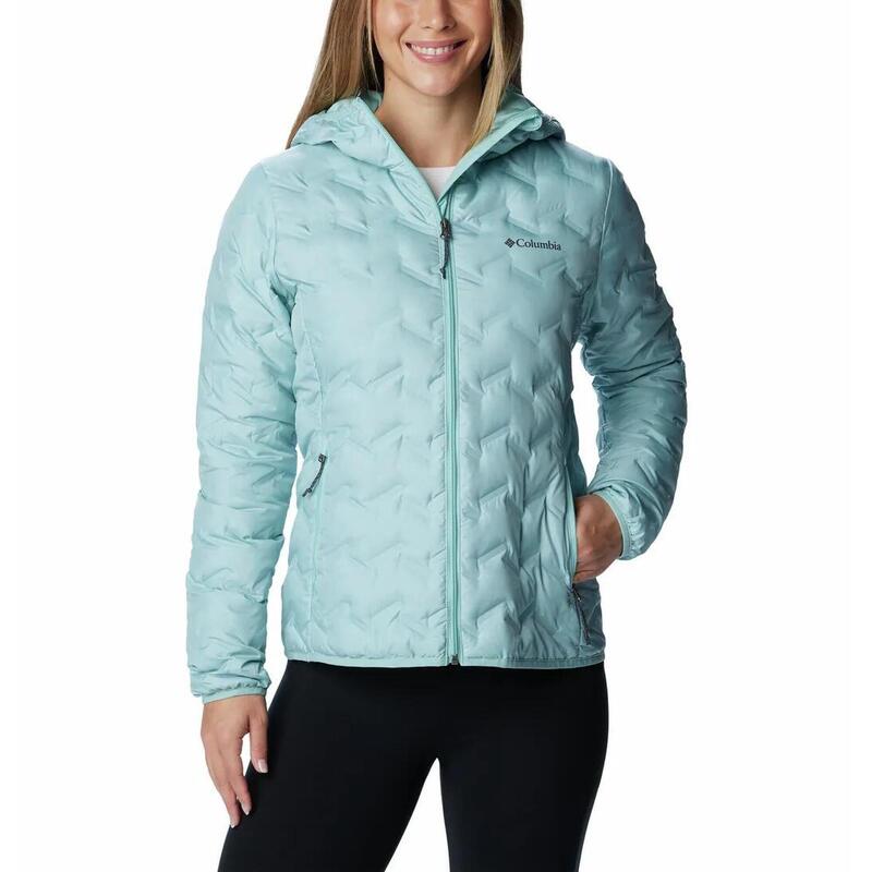 Kurtka Turystyczna Puchowa Damska Columbia Delta Ridge Down Hooded Jacket