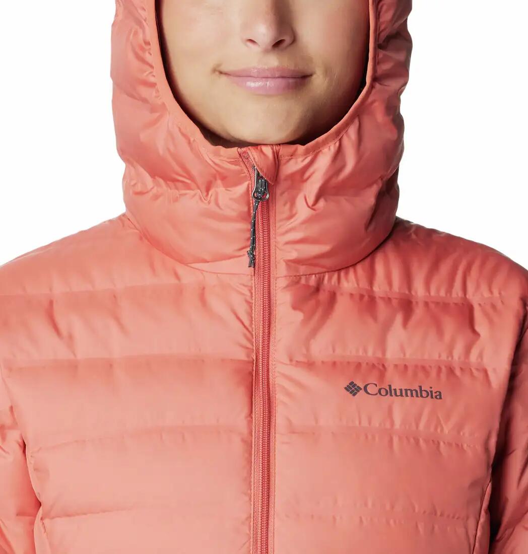 Kurtka Turystyczna Puchowa Damska Columbia Lake 22 Down Hooded Jacket 6/7