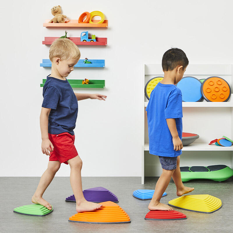 Balanciersteine-Set Fluss-Steine Bunt Gesundheitssport Unisex 7/7