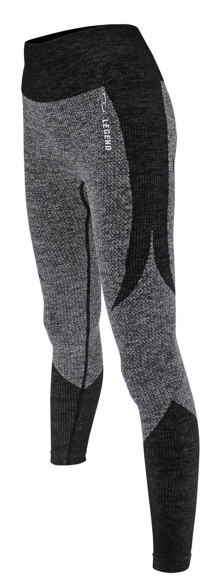 Legging de sport Noir Crossback 4/5