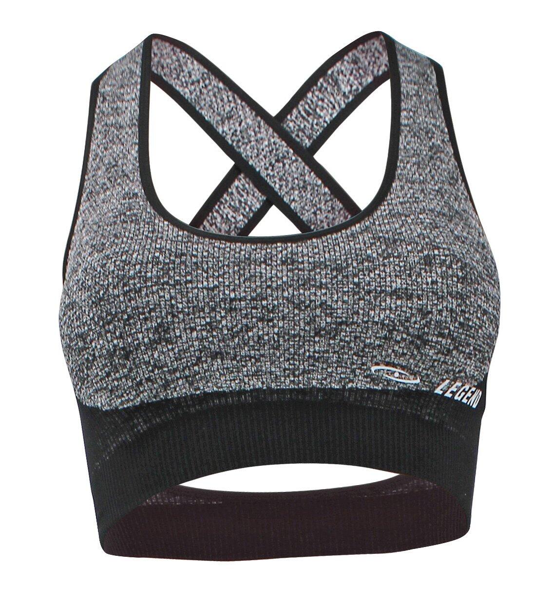 Legend Dames Crossback Sport-BH Black 3/5