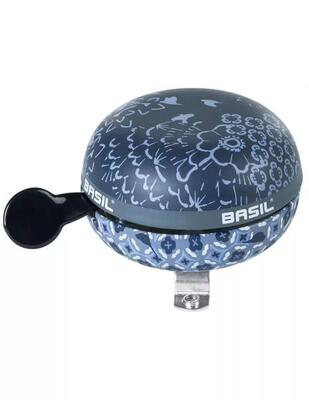 Basil Big Bell Polkadot campanello bici Ø80 mm bianco/rosso.