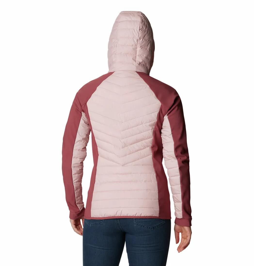 Kurtka Turystyczna Puchowa Damska Columbia Powder Lite Hybrid Hooded Jacket 2/7