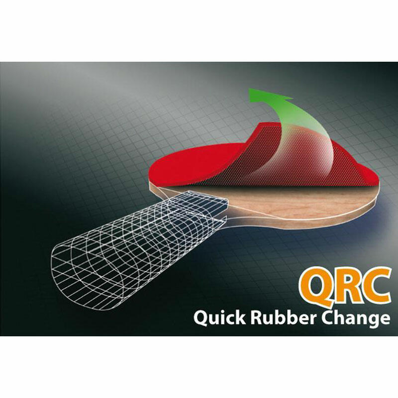 Raqueta de tenis de mesa Donic CarboTec 3000 Series 5/6