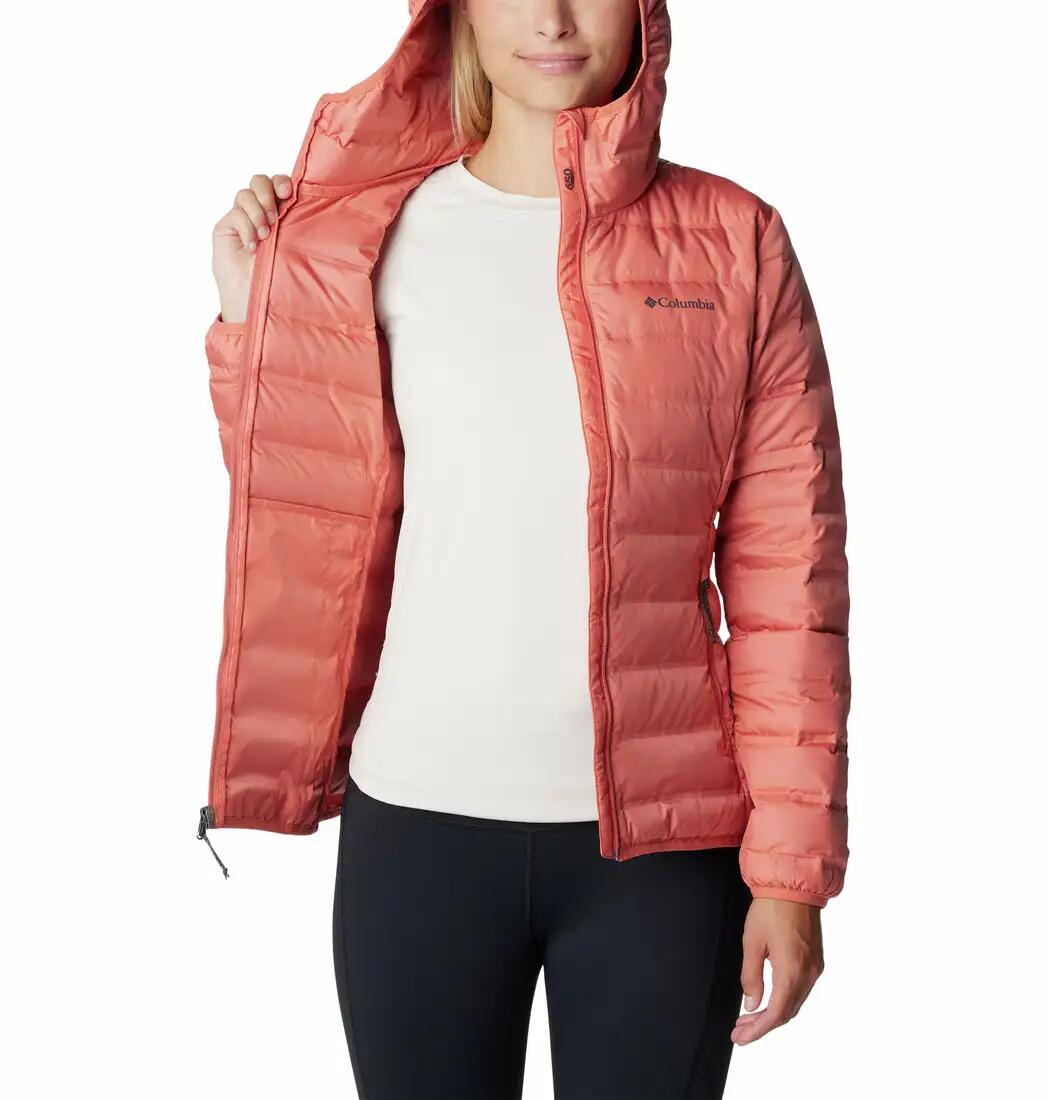 Kurtka Turystyczna Puchowa Damska Columbia Lake 22 Down Hooded Jacket 5/7