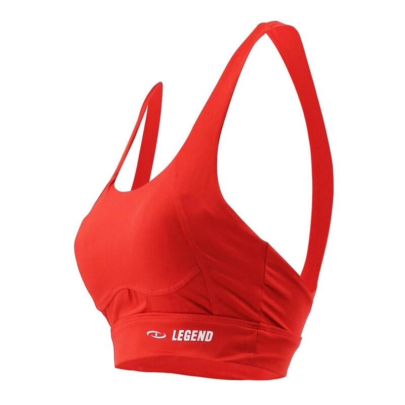 Brassière De Sport Trendy Racerback Rouge